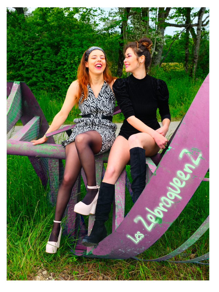 Photo du groupe Zebraqueenz (Laura et Annabelle)